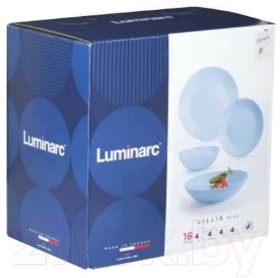 Набор столовой посуды Luminarc Lillie Light Blue Q6884