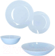 Набор столовой посуды Luminarc Lillie Light Blue Q6884 - 