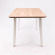Миниатюра изображения товара Обеденный стол ОКА Майон 130x80x74 (дуб натуральный/белый)