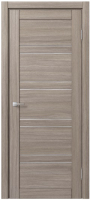 Дверь межкомнатная MDF Techno Dominika Classic 125 60x200 (дуб дымчатый/лакобель белый) - 