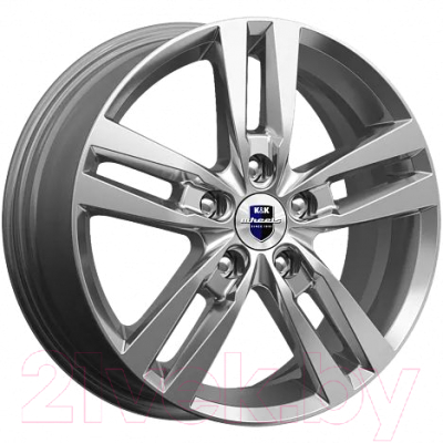 Литой диск K&K Rassvet 16x6.5" 5x112мм DIA 57.1мм ET 46мм Дарк платинум