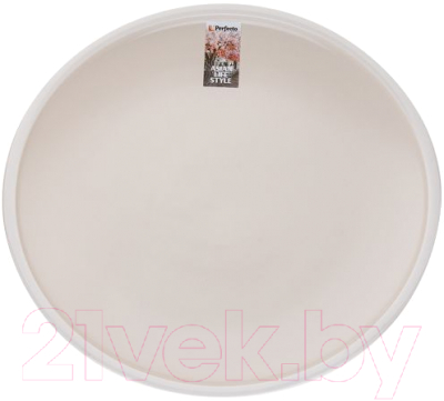 Тарелка столовая обеденная Perfecto Linea Asian 17-112650 (белый)