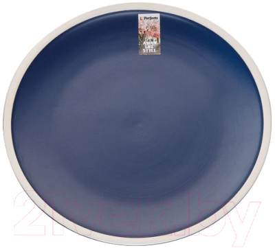 Тарелка столовая обеденная Perfecto Linea Asian 17-112652 (синий)