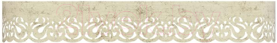 Карниз для штор LEGRAND Листея с поворотами 1.6м 3-х рядный / 58 081 440 (айвори)