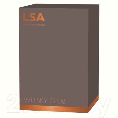 Графин LSA International Whisky Club G1533-36-866 (коричневый)