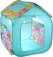 Детская игровая палатка Играем вместе Малышарики / GFA-MSH-R - 