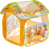 Детская игровая палатка Играем вместе Оранжевая корова / GFA-OC-R - 