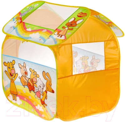 Детская игровая палатка Играем вместе Оранжевая корова / GFA-OC-R
