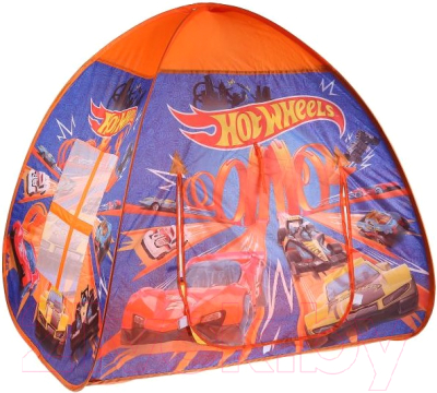 Детская игровая палатка Играем вместе Hot Wheels с тоннелем / GFA-TONHW01-R