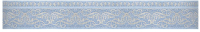 Карниз для штор LEGRAND Прима с поворотами 2м / 58 087 652 (серо-голубой) - 