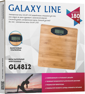 Напольные весы электронные Galaxy GL 4812