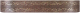 Карниз для штор LEGRAND Элиза с поворотами 1.6м 3-х рядный / 58 090 129 (шоколад) - 