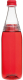 Бутылка для воды Easy Gifts Fresco Twist & Go Bottle / 1001729068 (красный/прозрачный) - 