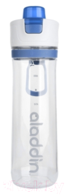 Бутылка для воды Easy Gifts Active Hydration Tracker Bottle / 1002671005 (синий/прозрачный)