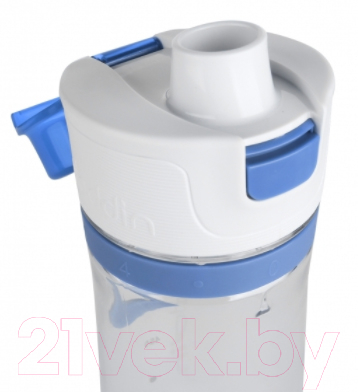 Бутылка для воды Easy Gifts Active Hydration Tracker Bottle / 1002671005 (синий/прозрачный)
