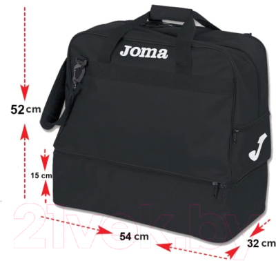 Рюкзак спортивный Joma Black Training Ii / 400008.100 (S)