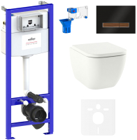 

Унитаз подвесной с инсталляцией Lavinia Boho, Relfix One Rimless 75110127