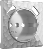 Лицевая панель для розетки Werkel W1279506 / a052147 (серебристый) - 