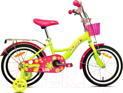 Детский велосипед AIST Lilo 2021 (16, желтый)