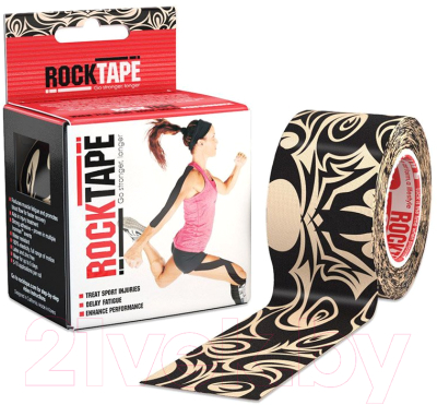 Кинезио тейп RockTape Design RCT100-TAT-OS / I00005536 (тату)