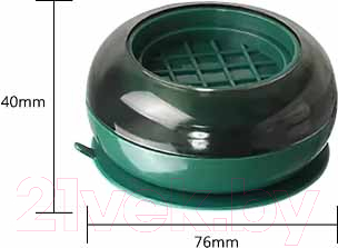 Комплект антивибрационных подставок Toco Для стиральных и посудомоечных машин, холодильников (4шт, зеленый)
