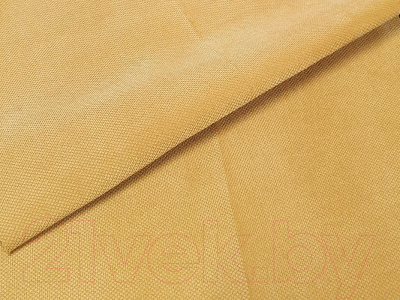 Тахта Лига Диванов Атико 304 / 109904 (микровельвет желтый/подушки коричневый)