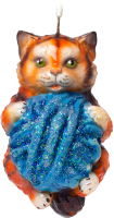 

Елочная игрушка Грай, Тигр с клубком ЕГ-49