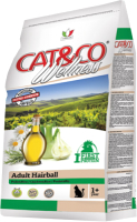 Сухой корм для кошек Adragna Cat&Co Wellness Hairball Chicken&Rice (1.5кг) - 