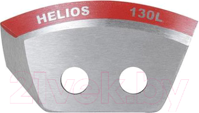 Набор ножей для ледобура Helios HS-130 полукруглые  NLH-130L.SL / 2786969 (набор 2шт, левое вращение)