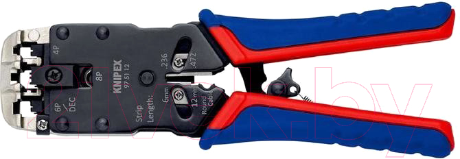 Инструмент обжимной Knipex Western 200мм / 975112
