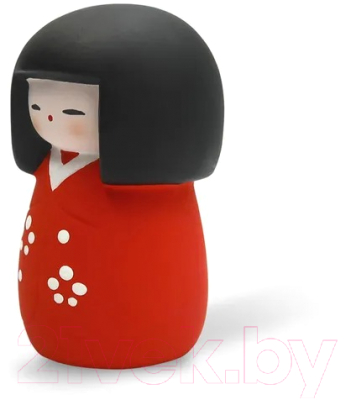 Статуэтка Hatamoto Мини куколка Кокэси MD-01 (красный)