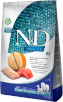 Сухой корм для собак Farmina N&D Ocean Salmon & Codfish & Canta Adult Medium (12кг) - 