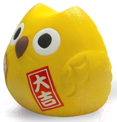 Изображение товара Статуэтка Hatamoto Манэки Сова MS-03 (желтый)