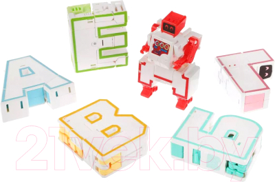 Робот-трансформер Наша игрушка Буква-робот / D622-H091