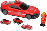 Набор игрушечных автомобилей Наша игрушка Спецслужбы / 660-A207 - 