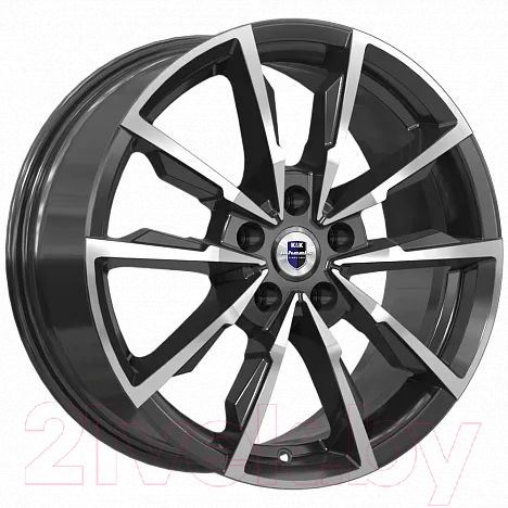 Литой диск K&K Меренге (КС902) 17x7.5" 5x114.3мм DIA 60.1мм ET 45мм (Алмаз черный)