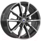 Литой диск K&K Меренге (КС902) 17x7.5" 5x114.3мм DIA 60.1мм ET 45мм (Алмаз черный) — фото 2