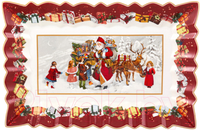 Блюдо Villeroy & Boch Toys Fantasy Санта и дети / 14-8332-2211
