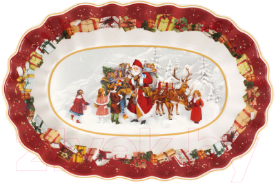 Блюдо Villeroy & Boch Toys Fantasy Санта и дети / 14-8332-2556