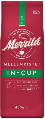 Кофе молотый Merrild Меррилд в чашке / 12259 (400г)