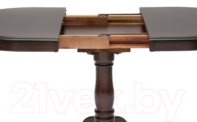 Обеденный стол Tetchair Solerno раскладной 70x100+29x75 (табакко)