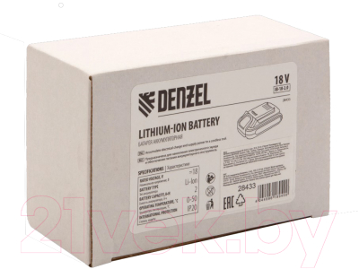 Аккумулятор для электроинструмента Denzel IB-18-2.0 (28433)