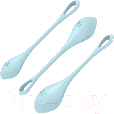 Шарики интимные Satisfyer Yoni Power 2 Kegel Balls / 9043859 (голубой)