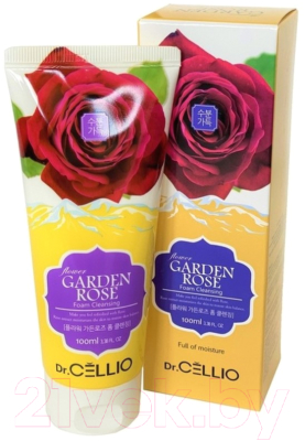 Пенка для умывания Dr. Cellio G70 Flower Garden Rose Foam Cleansing (100мл)
