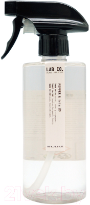 Спрей парфюмированный Ambientair LAB CO Розовый перец и ирис / SP500AQLB  (500мл)