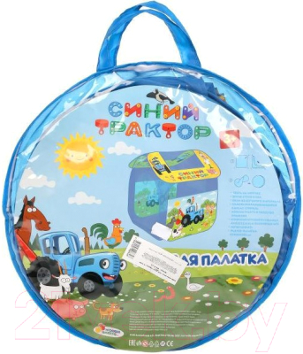 Изображение товара Детская игровая палатка Играем вместе Синий трактор / GFA-BT-2-R