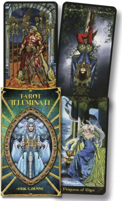 Изображение товара Гадальные карты Lo Scarabeo Dunne/Huggens Illuminati Tarot Kit / KIT24