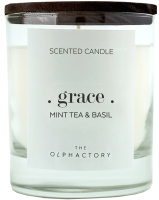 

Свеча Ambientair, The Olphactory Grace Black Мята и базилик / VV401MTBTO
