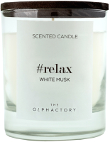 

Свеча Ambientair, The Olphactory Relax Black Белый мускус / VV401MBBTO