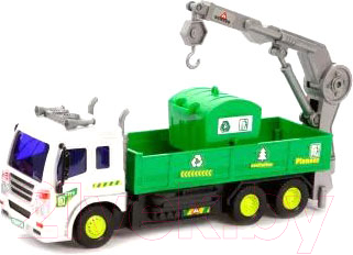 Изображение товара Радиоуправляемая игрушка Наша игрушка Грузовик с крановой установкой / 958-34